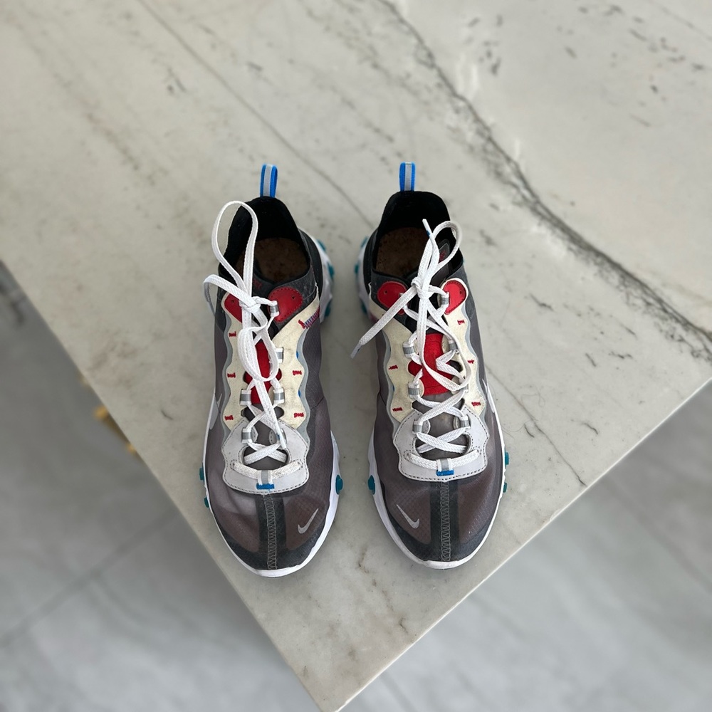2018 React Element 87 ‘Dark Grey’ Nike Sneakers - image 1